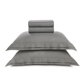 Jogo De Cama Queen Novoli 200 Fios Metallo Trussardi 2,40 x 2,60 m