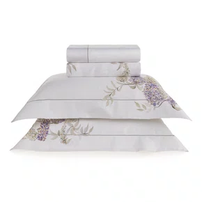 Jogo De Cama Queen Transtevere 300 Fios Trussardi 2,40 x 2,80 m