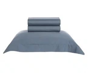 Jogo de Cama solteiro Bossa 300 Fios Egípcio Karsten Índigo
