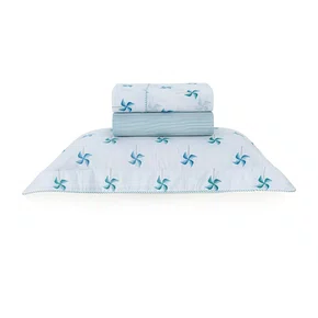 Jogo de Lençol Solteiro Infantil Venti 200 Fios Trussardi