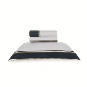 Jogo de Cama Solteiro Veleiro 300 Fios Trussardi Estampado 170cm x 280cm