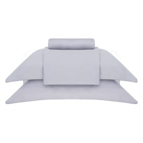 Jogo de Cama Super King 400 Fios Basquiat Buddemeyer Luxus Cinza Vintage e Cinza Bourbon