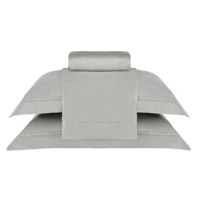 Jogo De Cama Super King Dallas II 600 Fios Buddemeyer Luxus Verde Safari 2,80 x 2,80 m