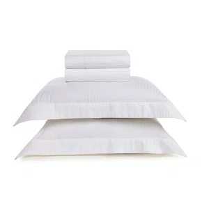 Jogo De Cama Super King Fratelli 300 Fios Trussardi Branco 2,80 x 2,80 m