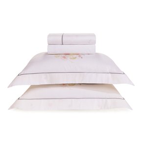 Jogo De Cama Super King Infiorata 300 Fios Trussardi 2,80 x 2,80 m