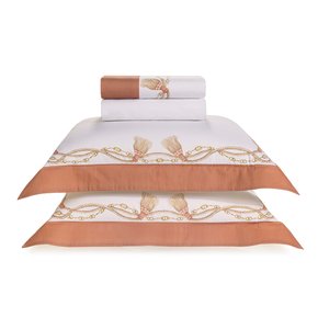 Jogo De Cama Super King Monterosso 300 Fios Trussardi 2,80 x 2,80 m