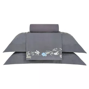 Jogo de Cama Super King Moon Garden 400 Fios Buddemeyer Luxus Estampado 2,80 x 2,90 m