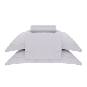 Jogo De Cama Super King New Colors 300 Fios Buddemeyer Bege 2,40 x 2,50m