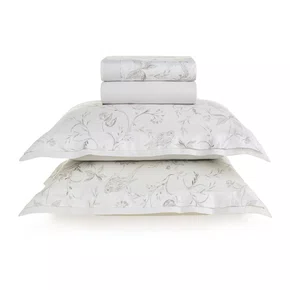 Jogo de Cama King Olimpia 300 Fios Trussardi Estampado 280cm x 280cm