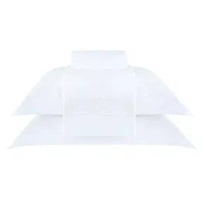 Jogo de Cama Super King Ornella 400 Fios Buddemeyer Luxus Branco 280cm x 290cm