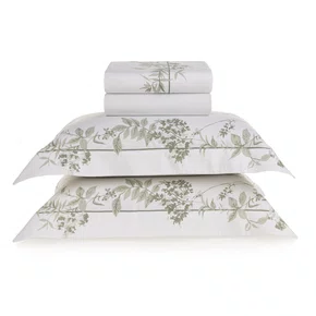 Jogo de Cama Super King Verita 300 Fios Trussardi 2,80 x 2,80 m