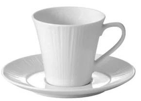 Jogo de Chá 12 Peças em Porcelana Noritake Branco