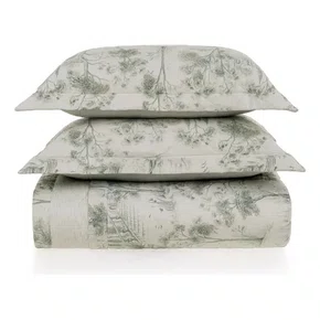 Jogo de Colcha Casal Montes 300 Fios Egípcio Karsten