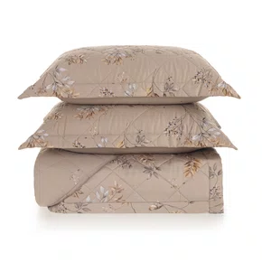 Jogo De Colcha Queen Aloro 200 Fios Trussardi 2,40 x 2,50 m