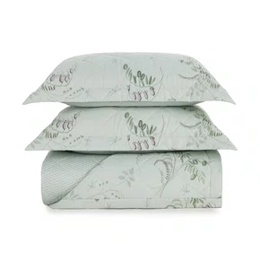 Jogo de Colcha Queen Bronte 200 Fios Trussardi Estampado 2,40 x 2,50 m