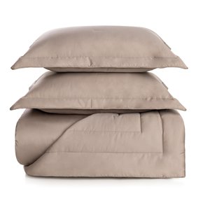 Jogo De Colcha Queen Dante 300 Fios Trussardi Nocciola 2,60 x 2,80 m