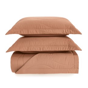 Jogo De Colcha Queen Novara 300 Fios Trussardi Solare 2,60 x 2,80 m