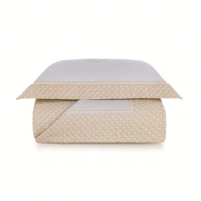 Jogo de Colcha Solteiro Frutti 300 Fios Trussardi Estampado 200cm x 280cm