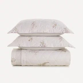 Jogo de Colcha Super King Arabella 300 Fios Karsten Estampado 290cm x 260cm