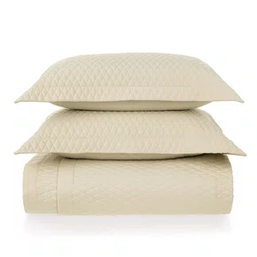 Jogo de Colcha Super King Dallas 300 Fios Egípcio Karsten