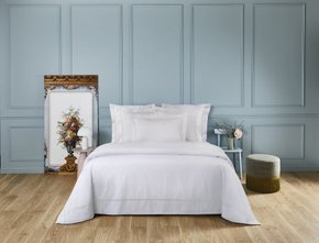 Jogo de Lençol Queen Athena 500 Fios Yves Delorme Madrepérola