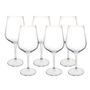 Jogo de Taças para Água 06 Peças em Cristal Strix Full Fit 580 ml