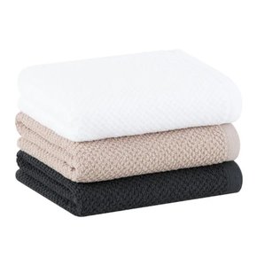 Jogo Pano De Copa 3 Peças Buddemeyer Quadriculado Branco/Bege/Cinza 48X71 cm