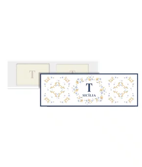 Kit 02 Sabonetes Em Barra Trussardi Sicilia