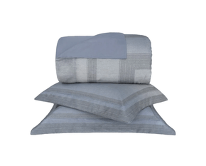 Kit 03 Peças Colcha Super King Savoye Buddemeyer Luxus Estampado