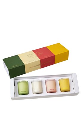 Kit 04 Mini Velas Bacio Di Latte Lenvie