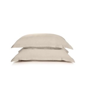 Kit 2 Fronhas Galieno 300 Fios Trussardi Nocciola 50 x 70