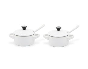 Kit 2 Potes Para Molho/Condimento Branco Le Creuset
