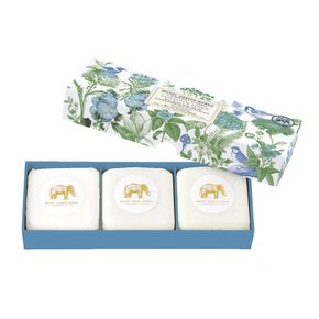 Kit 3 Sabonetes Em Barra Cotton & Linen Michel Design Works 100g