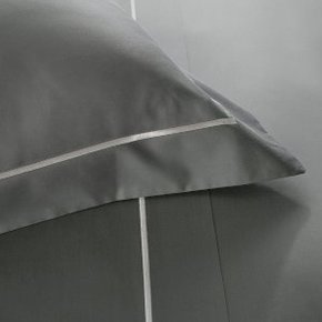 Kit Capa para Edredom Super King Nilo 500 Fios Buddemeyer Luxus Verde Pinheiro/Bege 2,90 x 2,60 m