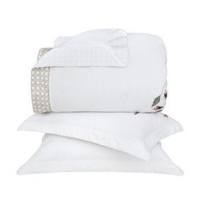 Kit Colcha 3 Peças Extra King Fiorata 300 Fios Buddemeyer Luxus