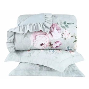 Kit Colcha Queen Allegra Buddemeyer Luxus 2,80x2,60