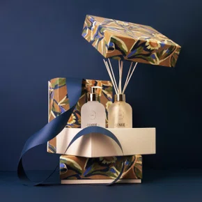 Kit Difusor de Perfume e Sabonete Líquido Lenvie Patchouli Vanilla 150 ml