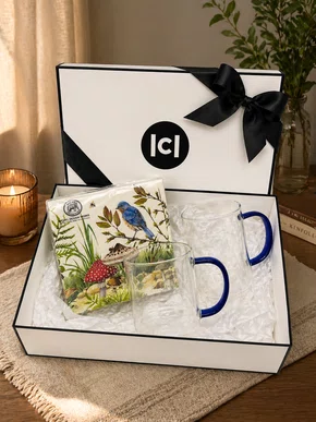 Kit Presente Café Pássaros
