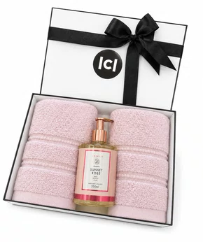 Kit Presente Lavabo Rosé