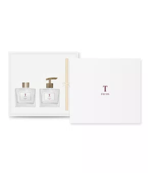 Kit Presente Oleo Difusor e Sabonete Trussardi Ficos