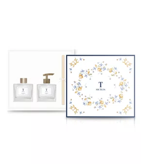 Kit Presente Oleo Difusor e Sabonete Trussardi Sicilia