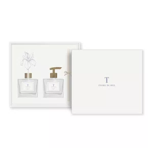 Kit Presente Óleo Difusor Trussardi Fiore Di Íris