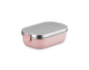 Lancheira Térmica On The Go Shell Pink Le Creuset 900 ml