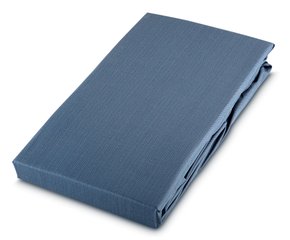 Lençol Avulso com Elástico Queen 59st By The Bed 300 Fios Azul