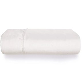 Lençol Avulso com Elástico Solteiro 300 Fios Grasso Trussardi Branco 1,00 x 2,00 m