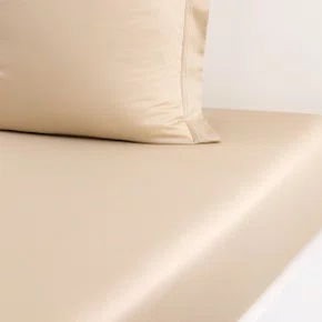 Lençol com Elástico Super King Triomphe 300 Fios Yves Delorme Dune 200cm x 200cm