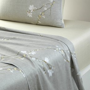 Lençol de Cima Queen Almond Flowers 300 Fios 2,40 x 3,00 Boss Home