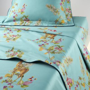 Lençol de Cima Queen Un Jour Une Histoire 300 Fios Yves Delorme Paris 2,40 x 2,95 m