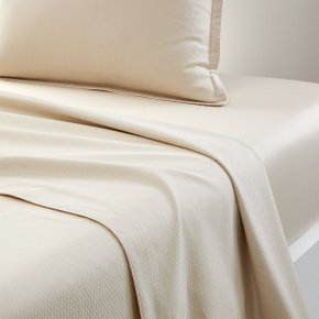 Lençol de Cima Super King Loft 300 Fios Boss Home Amêndoa 270cm x 300cm