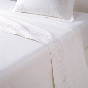 Lençol de Cima Super King Muse 300 Fios Yves Delorme Paris 2,70 x 2,95 m